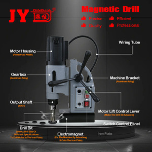 GZYTOOLS Perceuse à noyau magnétique légère de haute qualité Perceuse à noyau haute puissance JY50 - Product Image 2