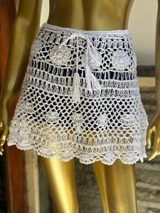 ชุดว่ายน้ำถักโครเชต์เซ็กซี่ทำด้วยมือกระโปรงชายหาดตะขอเกี่ยวมือกระโปรงว่ายน้ำชิ้นเดียวสำหรับผู้หญิงกระโปรงว่ายน้ำผู้ใหญ่จากบาหลีอินโดนีเซีย - Product Image 2