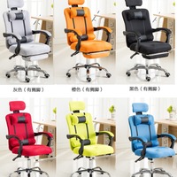 Chaise de bureau, chaise d'ordinateur, chaise de gaming ergonomique en maille, inclinable et pivotante, pour usage domestique, OEM ODM