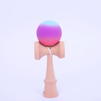 Juguete de Madera Premium Kendama Colorido, Juguetes Educativos para Exteriores, Regalos Deportivos, Kendama de Madera Personalizado Profesional, Juguete Clásico para Niños