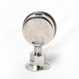 مقياس ثلاثي المشبك بسعر منخفض مقياس ضغط صحي 0-6 بار مقياس الفولاذ المقاوم للصدأ - Product Image 3