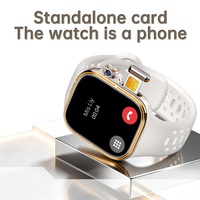 Jam Tangan Pintar H800 AMOLED 2,06 inci dengan Dukungan Kartu SIM GPS, Kamera 2MP yang Dapat Ditarik, Android 8.1