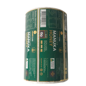 Hot bán tùy chỉnh dính mật ong chai đóng gói nhãn với chất lượng tốt và dịch vụ - Product Image 2