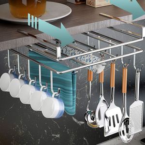 Newest High Quality Stainless Steel Standing Type <b>Kitchen</b> Cabinet Storage <b>Rack</b> Multifunctional Non-folding Storage Holders - Product Image 3