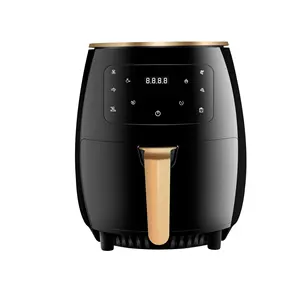 Buy Wholesale China Hot Sale Wholesale Kitchen Household Air Deep Fryers  Home Healthy Large Capacity 6l 6.5l 7l 8l Electric Air Fryer Without Oil &  Borosilicate Glass Visible Air Fryer at USD