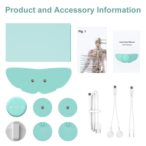 Estimulador Muscular <span class=keywords><strong>TENS</strong></span> Sem Fio, Massageador <span class=keywords><strong>TENS</strong></span>, Adesivo Terapêutico para Alívio de Cólicas Menstruais, Recarregável, 6 Modos, 20 - Product Image 6