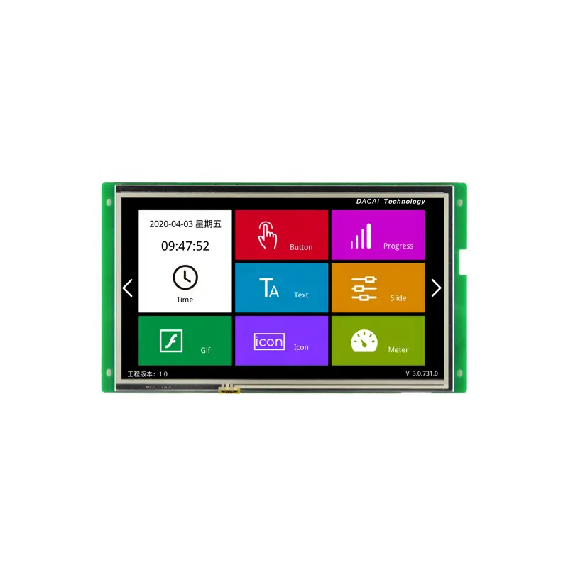 Epaper Display Epaper Display 10.1 Inch Grote Kleurrijke Epaper Display 1024X600 Met Elektronische Lezen Tonen