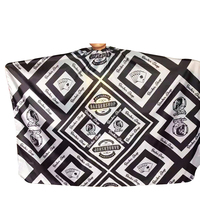 Capuchon de cheveux en tissu doux à séchage rapide avec logo personnalisé Cape de coupe en nylon Fournitures pour coiffeur Accessoires Capes de salon de coiffure