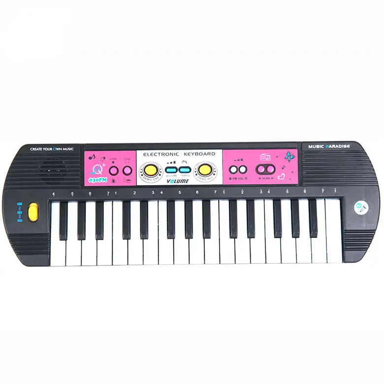 Instrumentos de brinquedo musical, instrumentos para teclado eletrônico com 32 teclas