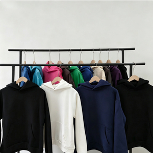 เสื้อฮู้ดดี้ปักลายเพชรทั้งตัว แบบหนา พิมพ์ลาย 3 มิติ แขนยาว ผ้าฝ้าย 100% ผ้าฟลีซ สไตล์สตรีทแวร์ ฮิปฮอป วินเทจ - Product Image 4