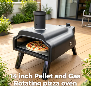 <span class=keywords><strong>Cuisinière</strong></span> à <span class=keywords><strong>gaz</strong></span> rotative à 360° pour cuisine extérieure, <span class=keywords><strong>four</strong></span> à <span class=keywords><strong>gaz</strong></span> pour faire des pizzas, du pain, des steaks <span class=keywords><strong>et</strong></span> des tartes - Product Image 4