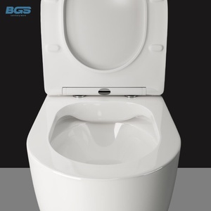 Chaozhou ห้องน้ำแบบสุญญากาศสองชิ้นอ่างเซรามิกห้องน้ำแบบสองชั้น - Product Image 4
