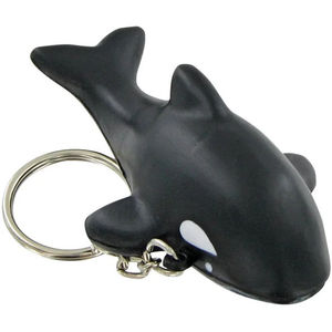 Llavero Personalizado de Orca, Juguete Antiestrés para Aliviar la Ansiedad, Impresión de Logotipo al por Mayor, Regalo Promocional, Espuma de PU - Product Image 2