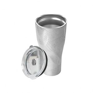 Vaso Térmico SHENYU de Fibra de Carbono 3K, 5mm de Grosor, Resistencia al Calor de 200°C, Diseño Texturizado Ligero para Viajes y Uso Diario - Product Image 6