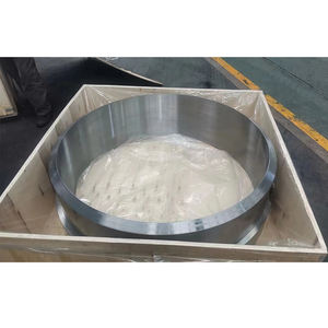 حلقات فولاذية كربونية مطروقة كبيرة القطر OEM SOEM SOEM19، قطع مطروقة بالدرفلة الساخنة للاستخدام في الصناعات الثقيلة، سطح مطلي كهربائياً - Product Image 2