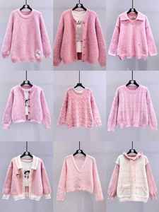 Chandails pour femmes à bas prix en gros pour la chaleur hivernale, cardigans pour femmes chandails tricotés fabricants de vêtements expédition mixte - Product Image 4