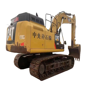 Excavadora de cadenas usada japonesa original de 49 toneladas, modelo 349E, con componentes principales: motor, bomba, capacidad de cazo de 2.6m y 303kw. - Product Image 2