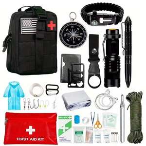 JK-B-003 SOS Tactical First AidOutdoor Adventure forniture da campeggio strumento di sopravvivenza tuta multifunzionale emergenza di sopravvivenza all'aperto - Product Image 5