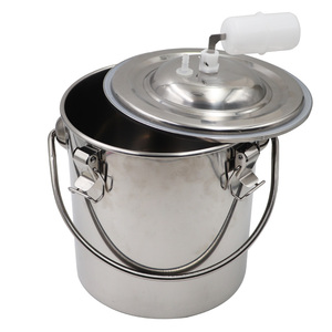 Pompe à vide à piston à seau unique portable de 5 L, machine à traire les vaches et les chèvres, pulsateur automatique, arrêt du traiteur pour les moutons, les bovins, les fermes - Product Image 5