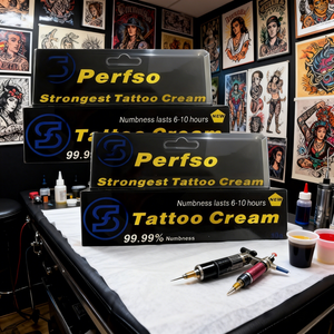 Crema para Tatuajes Orgánica Calmante, Promueve la Reparación de la Piel, Bálsamo para Tatuajes, Herramienta de Microblading - Product Image 1