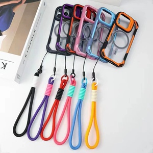เคสใสพรีเมียมสำหรับ iPhone 16 Pro Max/15 Pro Max/14 พร้อมแม่เหล็กดูดและดีไซน์ป้องกันการตก - Product Image 2
