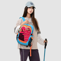 Sac à dos, sac à dos de randonnée en nylon coloré de moins de 20L, sac à dos d'extérieur résistant à l'usure pour les jeunes