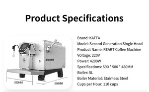 ชุดเครื่องชงกาแฟเอสเพรสโซ่พร้อมส่งด่วน รุ่น <span class=keywords><strong>KAFFA</strong></span> รุ่นที่ 2 และเครื่องบดกาแฟ GALILEO 1 หัวชง พร้อมตะแกรงกรอง - Product Image 4