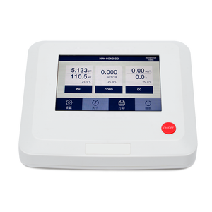 Écran tactile intelligent affichant simultanément le pH/Cond/DO Analyseur de qualité de l'eau DO Meter de paillasse - Product Image 5
