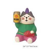 Niedliches Tempura-Katzen-Feen-Liebes-Harz-Kühlschrankmagnet-Set, Mini-Kühlschrankaufkleber, Kawaii Heim- und Küchendekoration, Geschenke