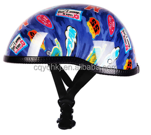 <span class=keywords><strong>Casco</strong></span> de Motocicleta Retro Vintage para Scooter, Cruiser, Chopper, Estilo Ciclismo - Product Image 3