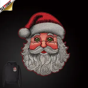 Wholesale Christmas Embroidery Patches Customized T Shirt Embroidery And Patches
