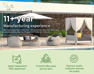 Chaises en rotin de haute qualité pour l'extérieur, style nordique, pour jardin, hôtel, <span class=keywords><strong>terrasse</strong></span>, balcon - Product Image 6