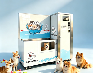 Automatische Elektrische Hundewaschmaschine mit <span class=keywords><strong>Jet</strong></span>-Waschfunktion Voll Ausgestattete Metall-Hundewaschmaschine 220V - Product Image 2