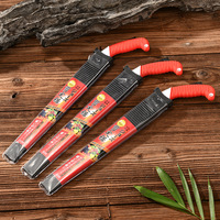 Scie à main portative d'outil de jardin de bricolage pour les arbres fruitiers et le bois scie d'élagage droite personnalisable pour le soutien extérieur d'OEM d'utilisation à la maison