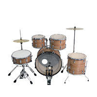 Super September Moq1 Penjualan Panas Pabrik Kustom Warna Chrome Lugs 5 Piece Drum Set Drum Profesional untuk Dijual