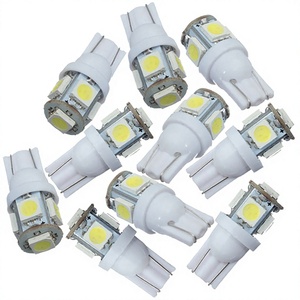 Ampoule LED T10 5SMD 5050 pour éclairage intérieur automobile, super lumineuse, blanc bleu, pour dôme, carte, plaque d'immatriculation - Product Image 3