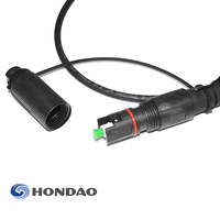 Cable de Conexión de Fibra Óptica SC/APC para Exteriores FTTA, Cable de Conexión Preterminado FTTH para Redes de Telecomunicaciones