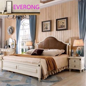 Juego de Muebles de Dormitorio de Lujo Estilo Antiguo, Fabricado con Madera Sólida <span class=keywords><strong>y</strong></span> MDF, Incluye Juego de Edredón <span class=keywords><strong>y</strong></span> Ropa de Cama - Product Image 3