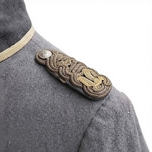 Túnica Húngara de la Primera Guerra Mundial M1908 1910, Chaqueta de Lana Gris con Cuello Alto y Epaulettes, Disfraz de Reenactación - Product Image 6