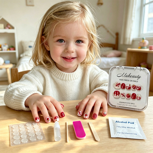 Venta al por Mayor <span class=keywords><strong>de</strong></span> 10 Uds. <span class=keywords><strong>de</strong></span> <span class=keywords><strong>Uñas</strong></span> <span class=keywords><strong>Postizas</strong></span> <span class=keywords><strong>para</strong></span> <span class=keywords><strong>Niñas</strong></span>, No Tóxicas, con Diamantes <span class=keywords><strong>de</strong></span> Imitación 3D, Diseño <span class=keywords><strong>de</strong></span> Dibujos Animados, Decoración <span class=keywords><strong>de</strong></span> <span class=keywords><strong>Uñas</strong></span> Segura - Product Image 5