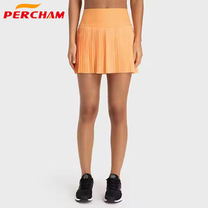 Benutzerdefiniertes Logo Modische Sommer-Tennisröcke mit Hoher Taille Bequeme Mädchen-Tanzröcke Sportliche Plissierte Kurze Golf-GYM-Röcke für Frauen - Product Image 4