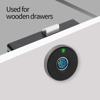 BLJ Electronic Biometric Locker Cerradura de inducción Secure Kids Cerradura de cajón de huellas dactilares Interfaz USB Puerta de madera Tarjeta de memoria Datos