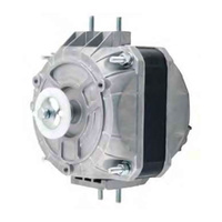 Di alta qualità 50/60Hz 18 serie ombreggiato motore del ventilatore a palo monofase IE3 efficienza antideflagrante CE RoHS certificato