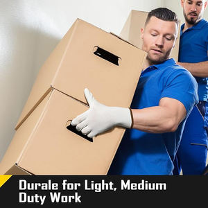 GLOVEMAN Guantes de trabajo de seguridad con pantalla táctil Guantes de punto sin costuras recubiertos de PU Agarre suave Palma para hombres Mujeres Trabajo de servicio general - Product Image 4