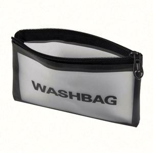 Multifunctional Zipper Bag PVC Waterproof Travel Cosmetic <b>Toiletry</b> <b>Storage</b> Bag - Product Image 3