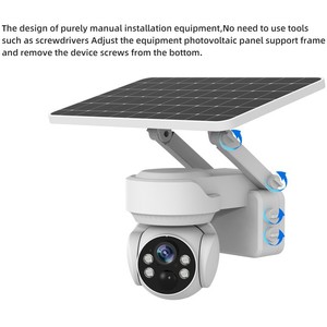 PTZ Solar Charging Camera 360 Degree HD Outdoor Wi-Fi 4G Cloud Storage Motion Detection Alarm Voice Intercom - Product Image 4