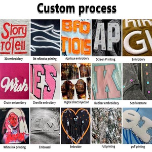 Vente en gros fabricant : Sweat à capuche zippé pour homme, haute qualité, style streetwear, coupe ample, effet vintage délavé et vieilli, broderie, pour impression - Product Image 4