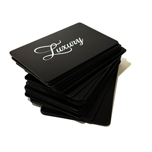 مخصص شعار النقش بالليزر NFC أسود غير لامع كارت دي فيسايت من كلوريد البولي فينيل وسائل التواصل الاجتماعي الأعمال الرقمية - Product Image 5