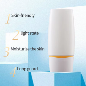 קרם הגנה מינרלי אורגני טבעי נגד הזדקנות לעור הפנים SPF 50 PA+++ עם קונסילר וקרם לחות לכל סוגי העור - Product Image 2