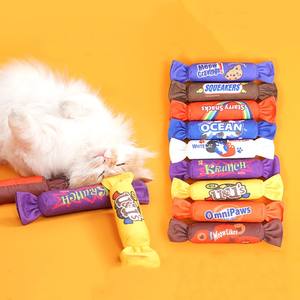 Nouveaux produits pour animaux de compagnie : coussin anti-ennui, jouet pour chat à la catnip avec papier qui griffe, résistant aux morsures et aux griffades, bâtonnet jouet pour chat. - Product Image 2